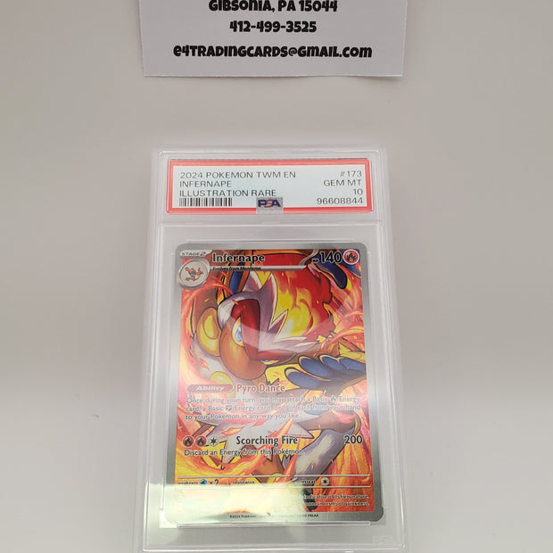 Infernape #173 Twilight Masquerade (PSA 10)