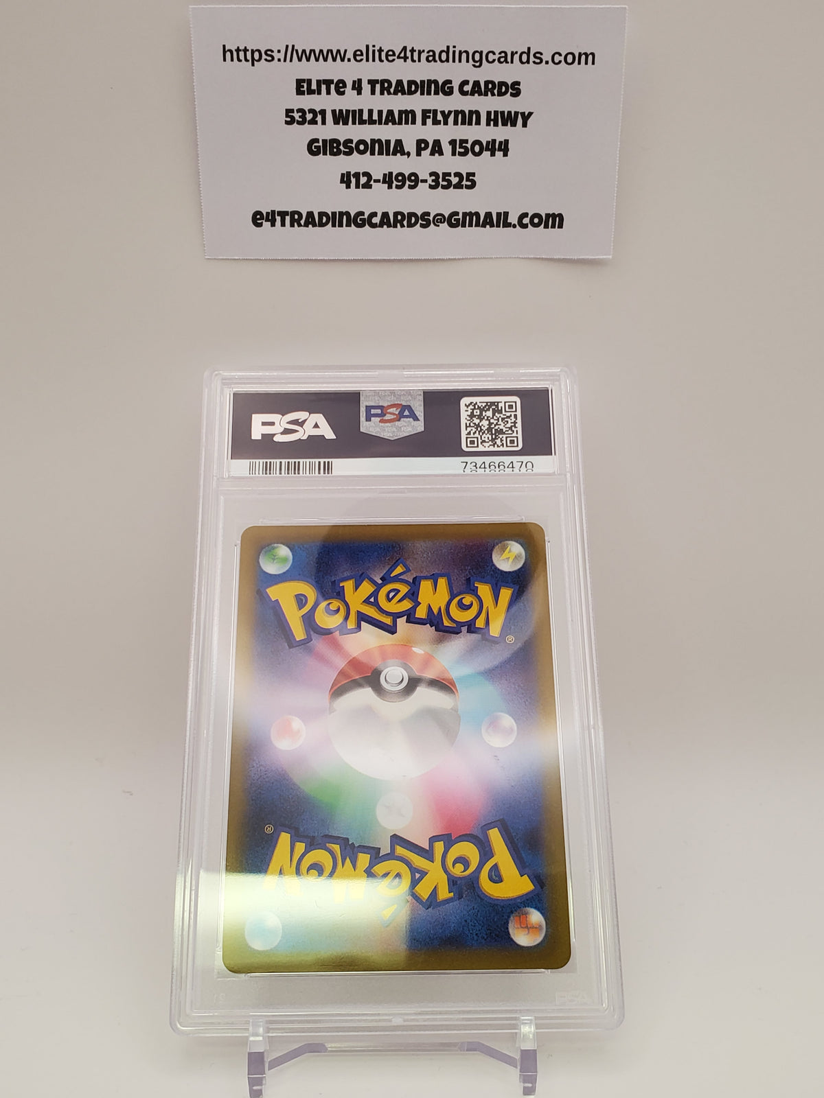 Enamorus V #88 Pokemon Japanese Dark Phantasma (PSA 10)
