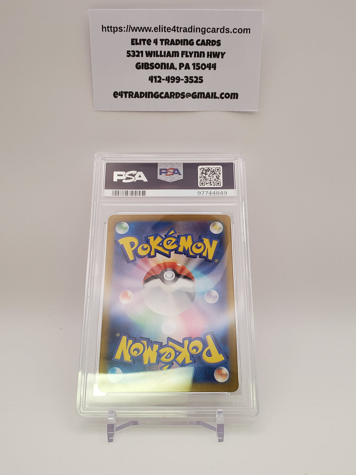 Alolan Exeggutor ex #89 Pokemon Japanese Paradise Dragona (PSA 10)