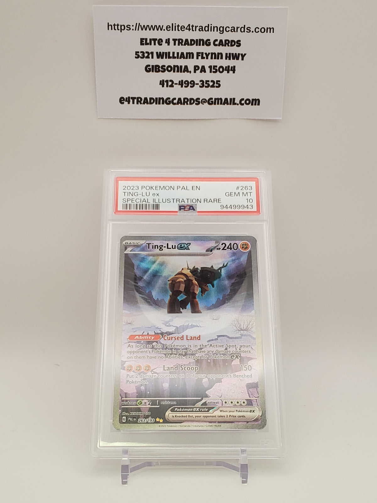 Ting-Lu ex #263 (PSA 10)