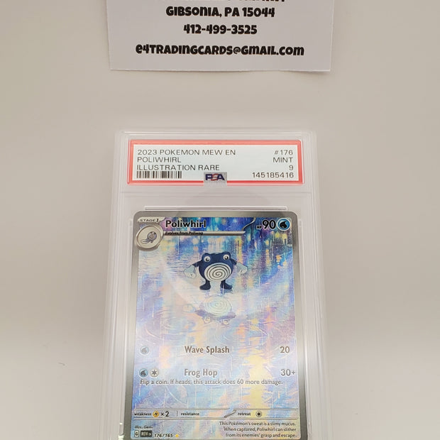 Poliwhirl #176 Pokemon Scarlet & Violet 151 (PSA 9)