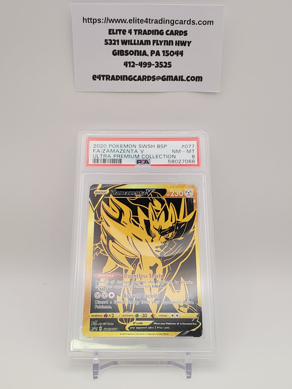 Zamazenta V #SWSH077 Pokemon Promo (PSA 8)