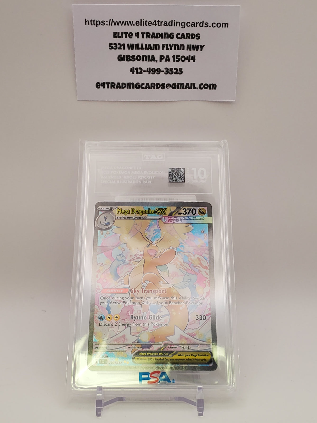 Mega Dragonite ex #290 Ascended Heroes (TAG 10)