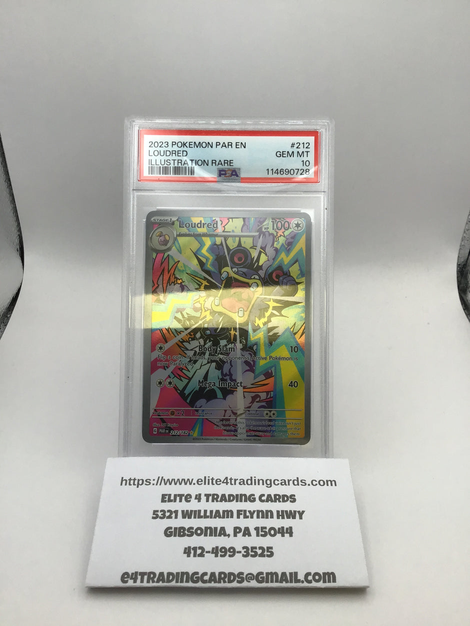Loudred - 212/182 - SV04: Paradox Rift (PAR) (PSA 10)