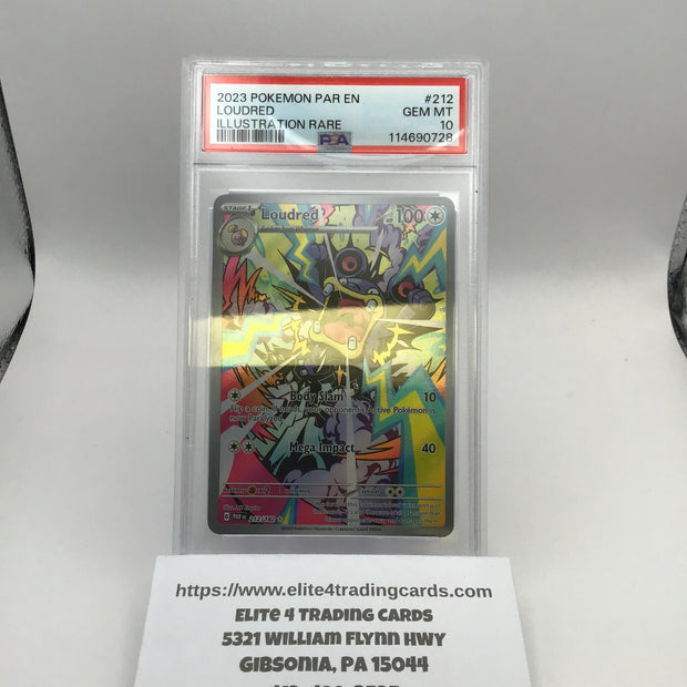 Loudred - 212/182 - SV04: Paradox Rift (PAR) (PSA 10)