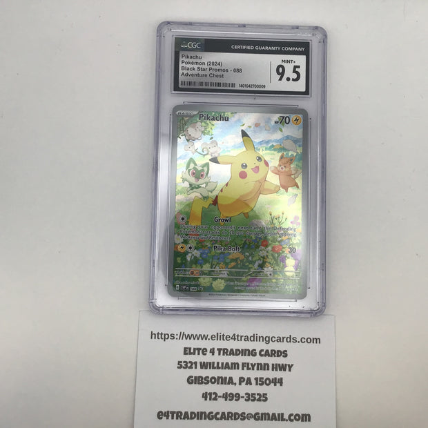 Pikachu #88 Pokemon Promo (CGC 9.5)