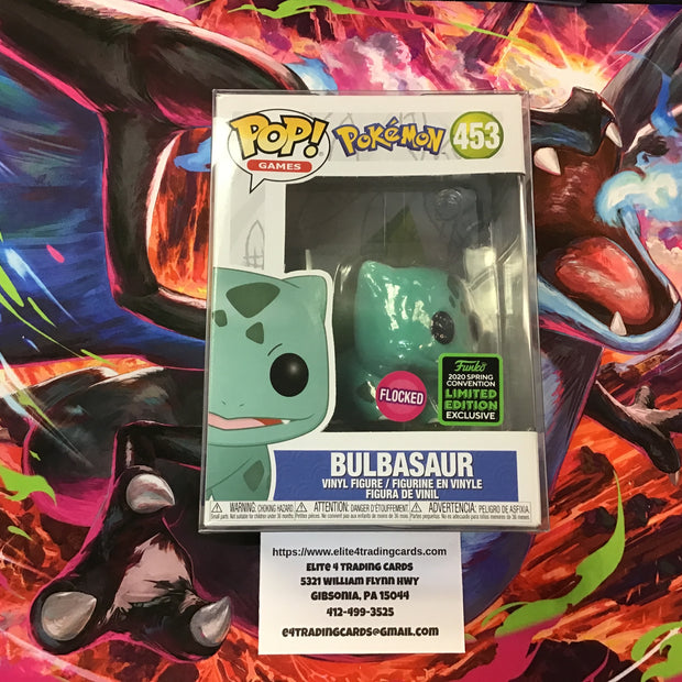 Bulbasaur [Flocked] #453 Funko POP