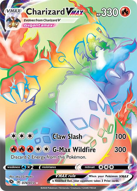 Charizard VMAX (Secret) - Champion's Path (CHP)
