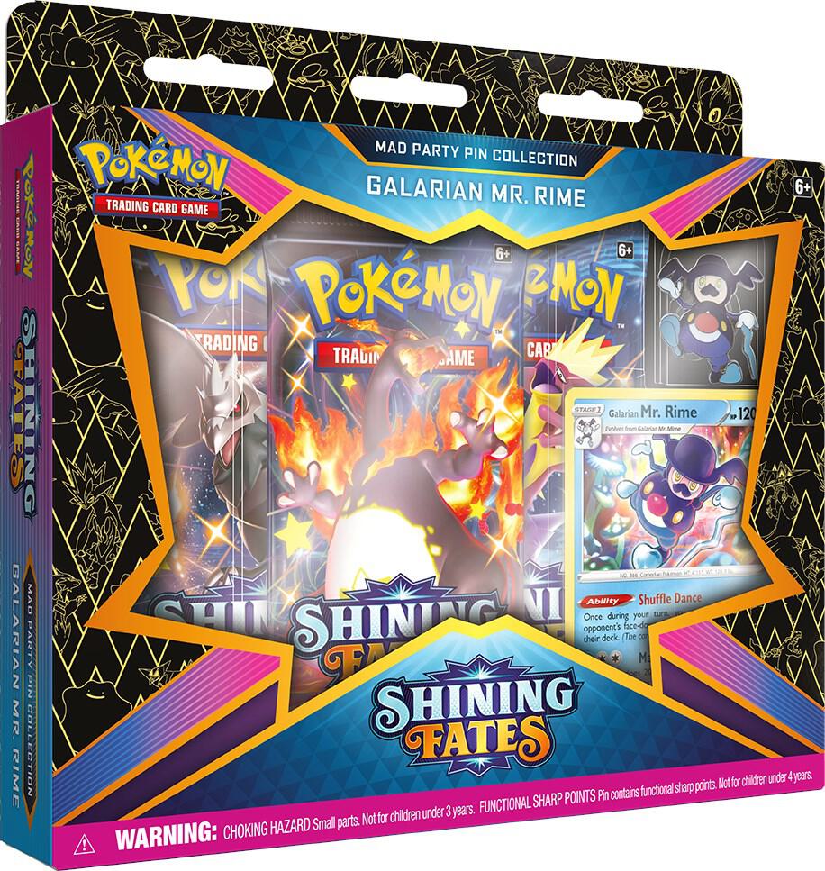 Shining Fates Mad Party Pin Collection [Galarian Mr. Rime] - Shining Fates (SHF)