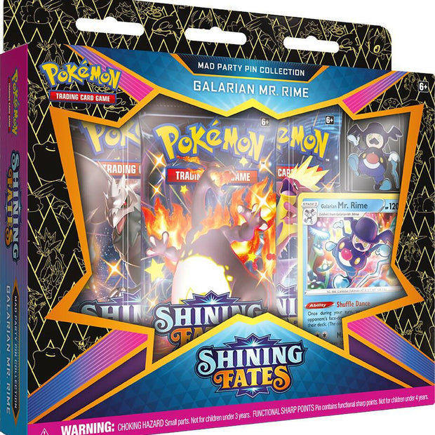 Shining Fates Mad Party Pin Collection [Galarian Mr. Rime] - Shining Fates (SHF)