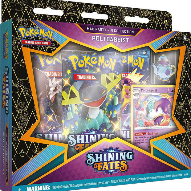 Shining Fates Mad Party Pin Collection [Polteageist] - Shining Fates (SHF)