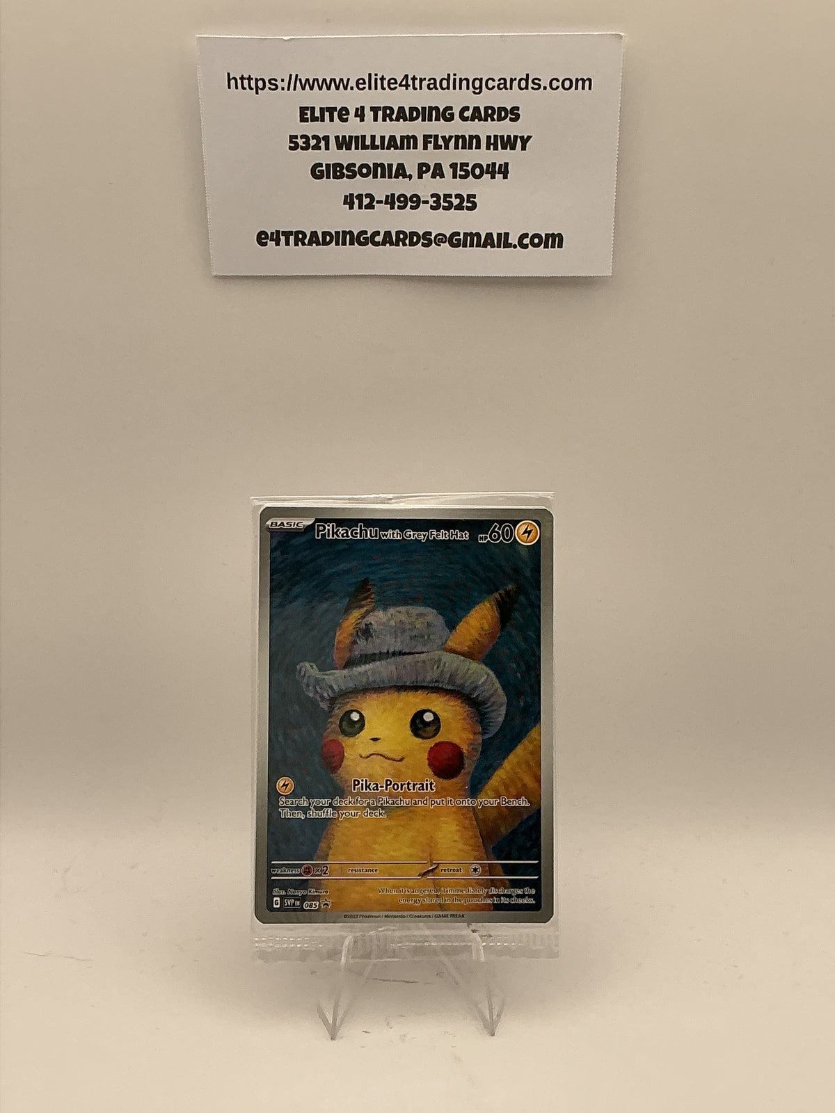 Pikachu with Grey Felt Hat - SV: Scarlet & Violet Promo Cards (SVP)
