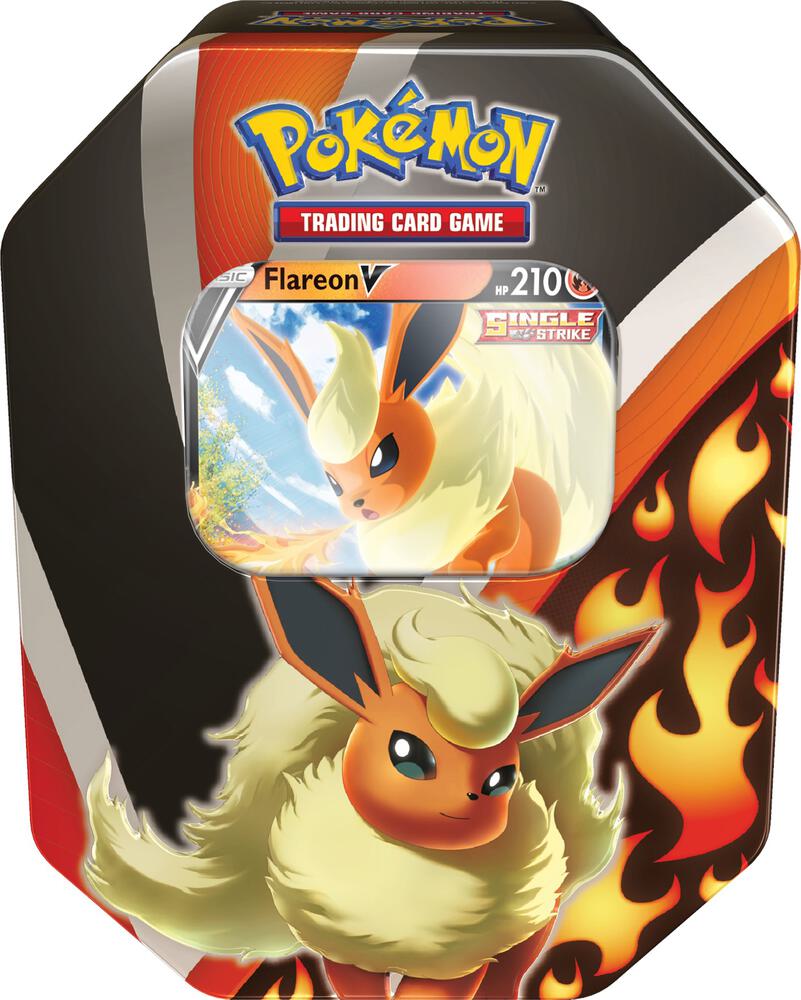Eevee Evolutions Tin [Flareon V] - Miscellaneous Cards & Products (MCAP)