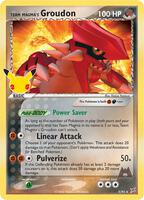 Team Magma's Groudon Near Mint