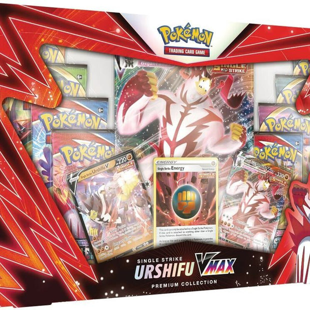 Single Strike Urshifu VMAX Premium Collection - SWSH08: Fusion Strike (SWSH08)