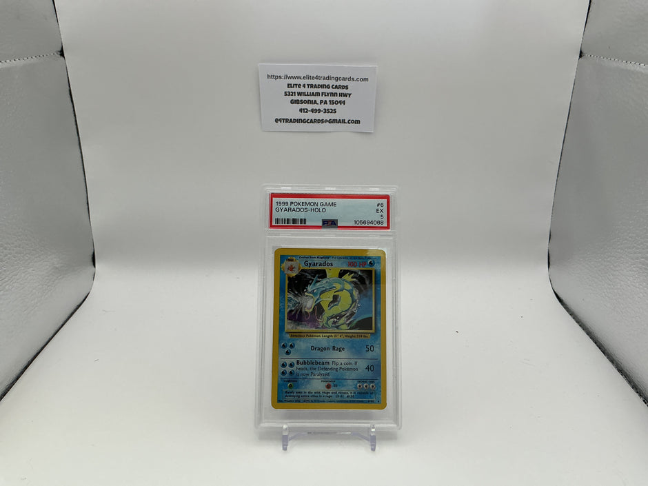 Gyarados #6 Pokemon Base Set (PSA 6)