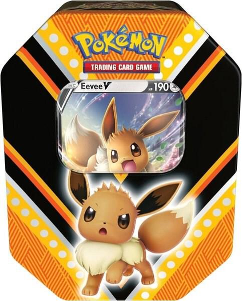 V Powers Tin [Eevee V] (International Version) - Miscellaneous Cards & Products (MCAP)