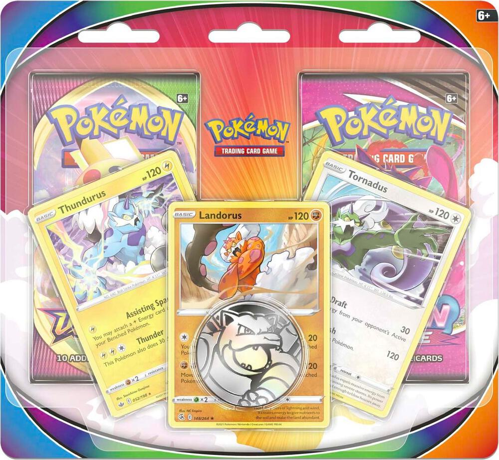 Unova 2 Pack Blister [Forces of Nature Trio] - SWSH08: Fusion Strike (SWSH08)