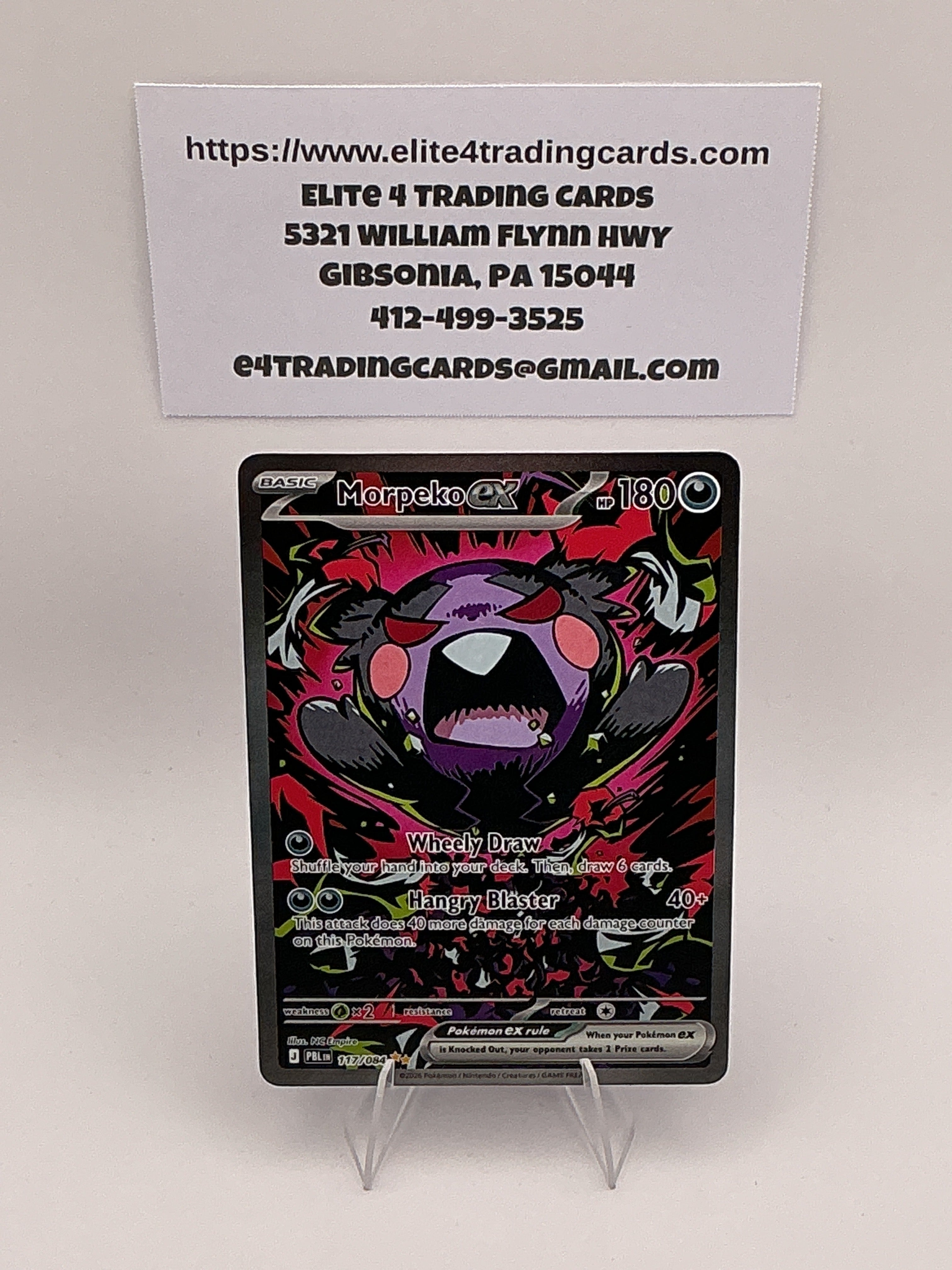 Morpeko ex - 117/084 - ME05: Pitch Black (PBL)