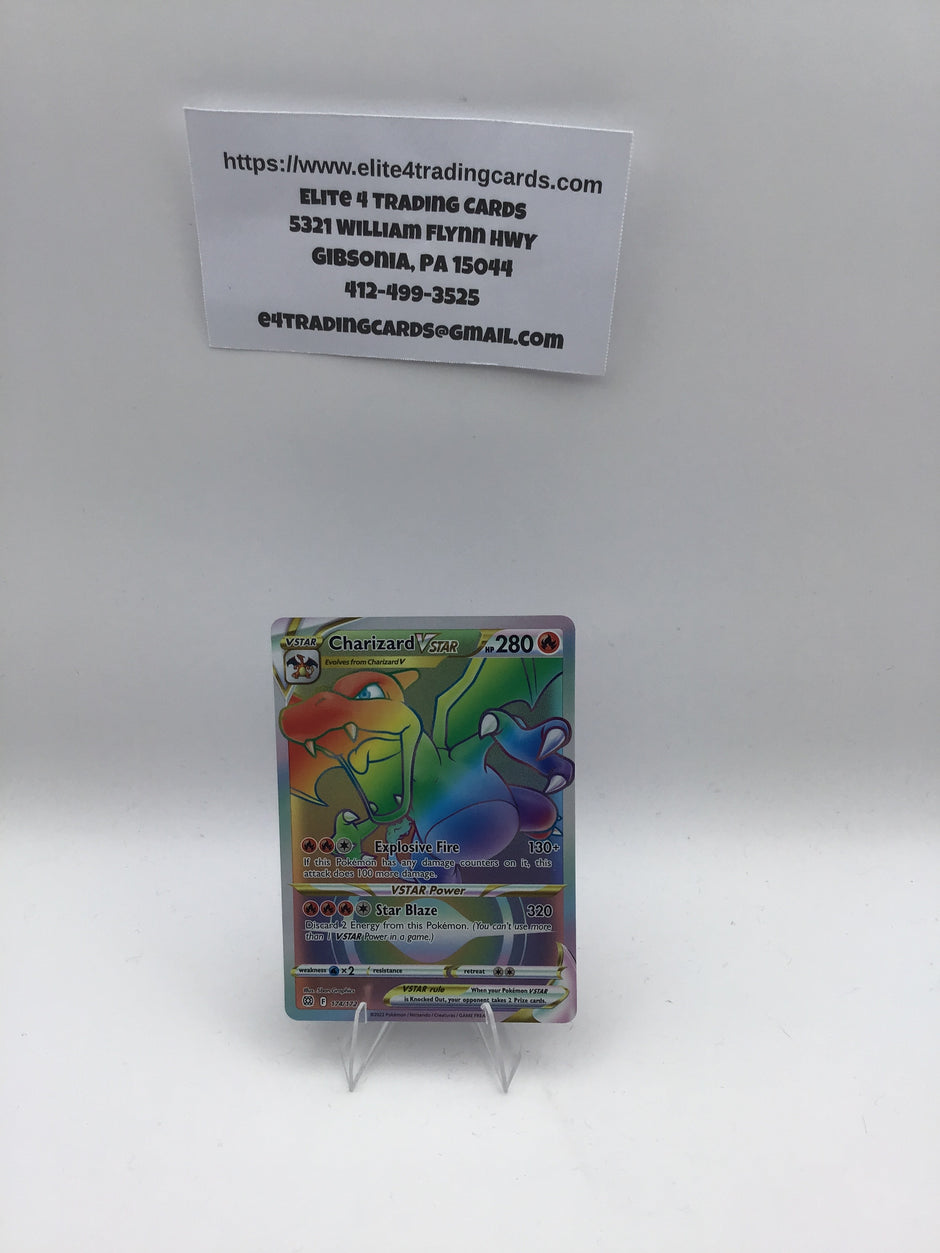 Charizard VSTAR (Secret) - SWSH09: Brilliant Stars (SWSH09) - NM