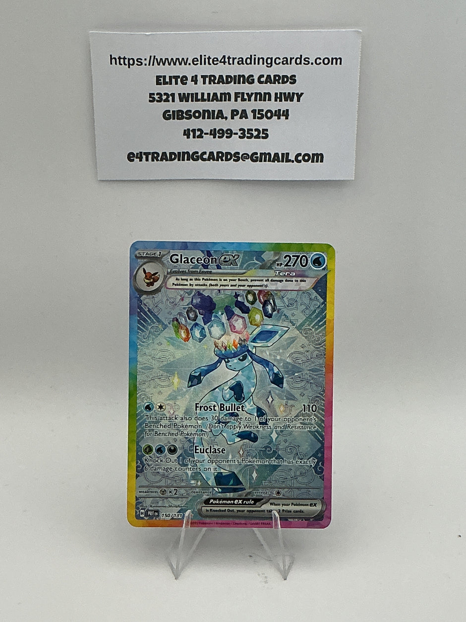Glaceon ex - 150/131 - SV: Prismatic Evolutions (PRE)