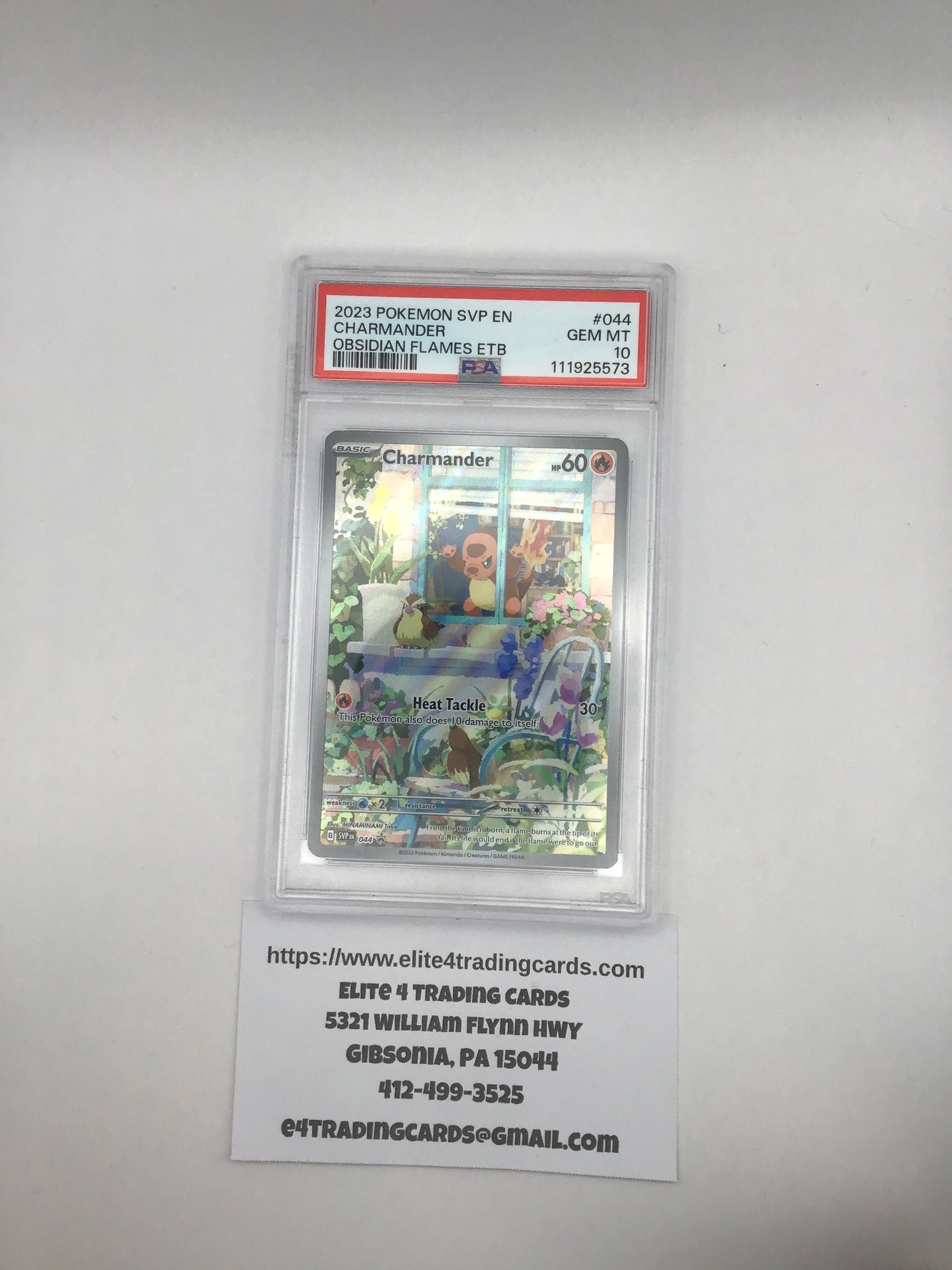 Charmander #44 Pokemon Promo (PSA 10)