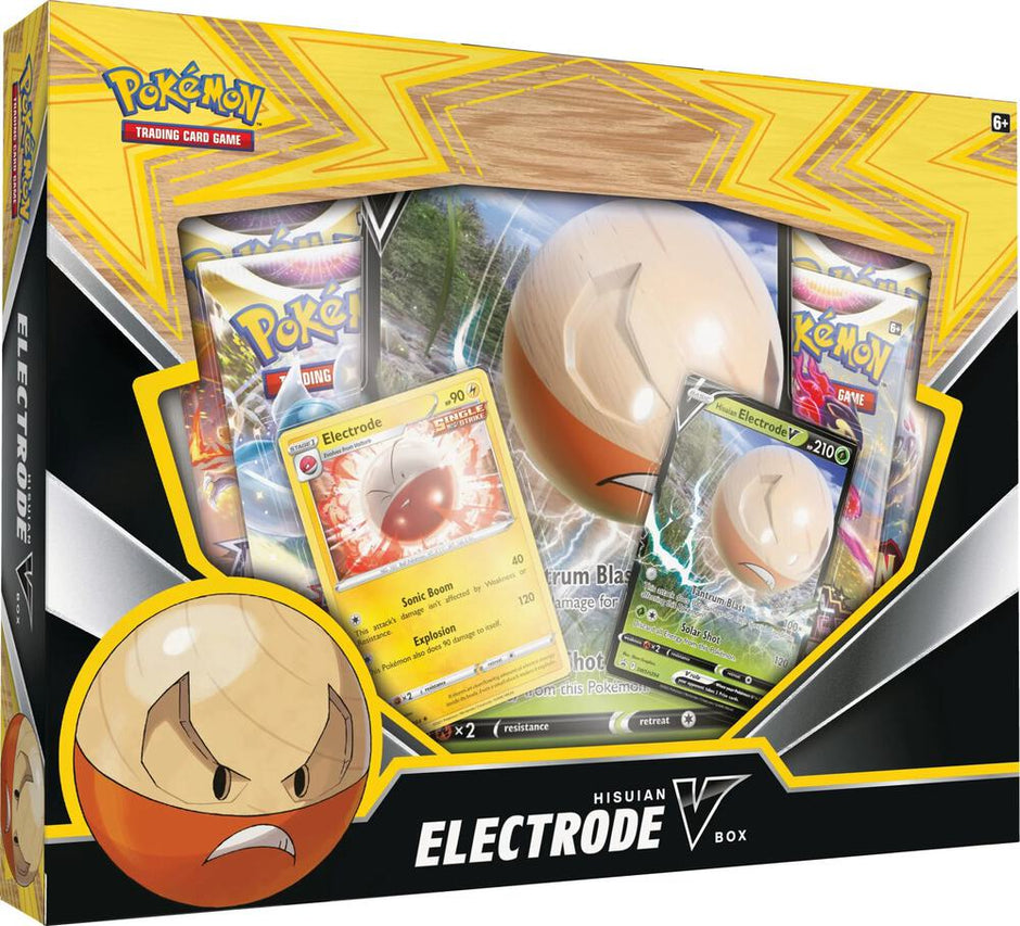 Hisuian Electrode V Box - SWSH08: Fusion Strike (SWSH08)