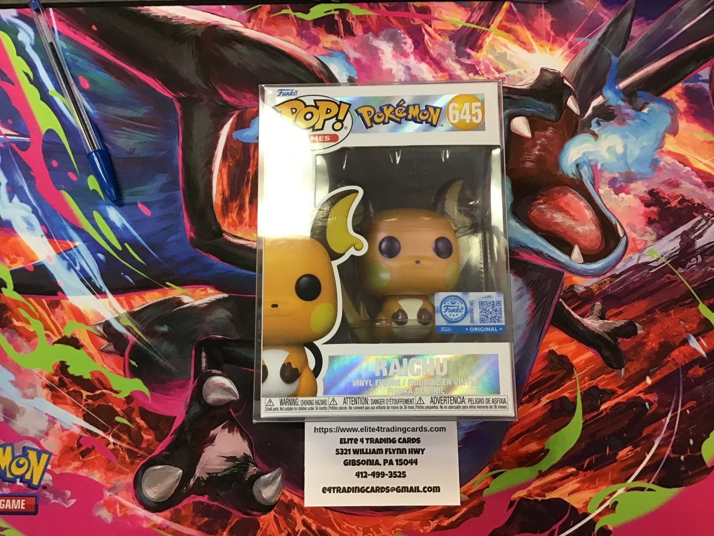 Funko POP! Raichu #645 (Pearlescent)