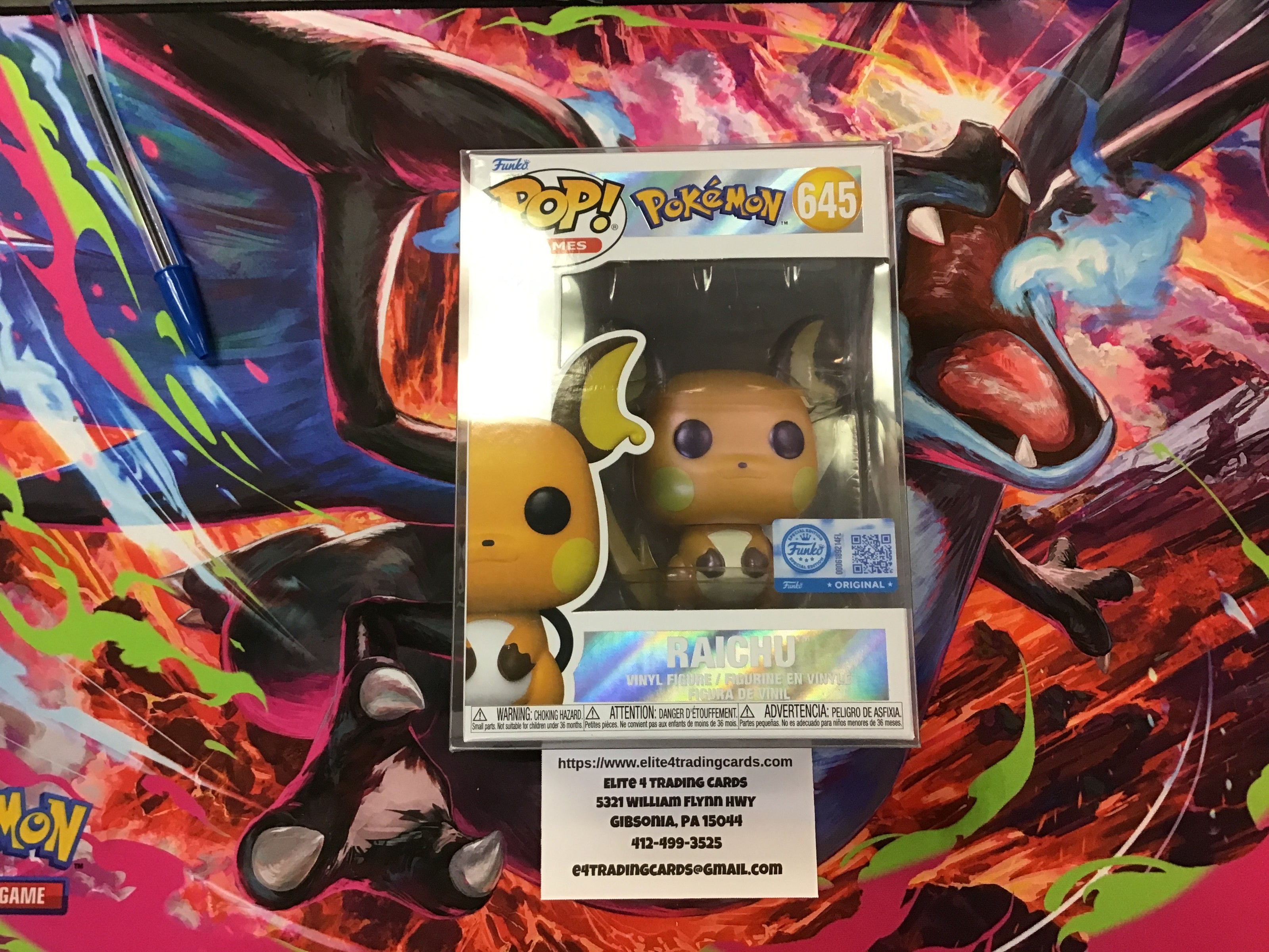 Funko POP! Raichu #645 (Pearlescent)