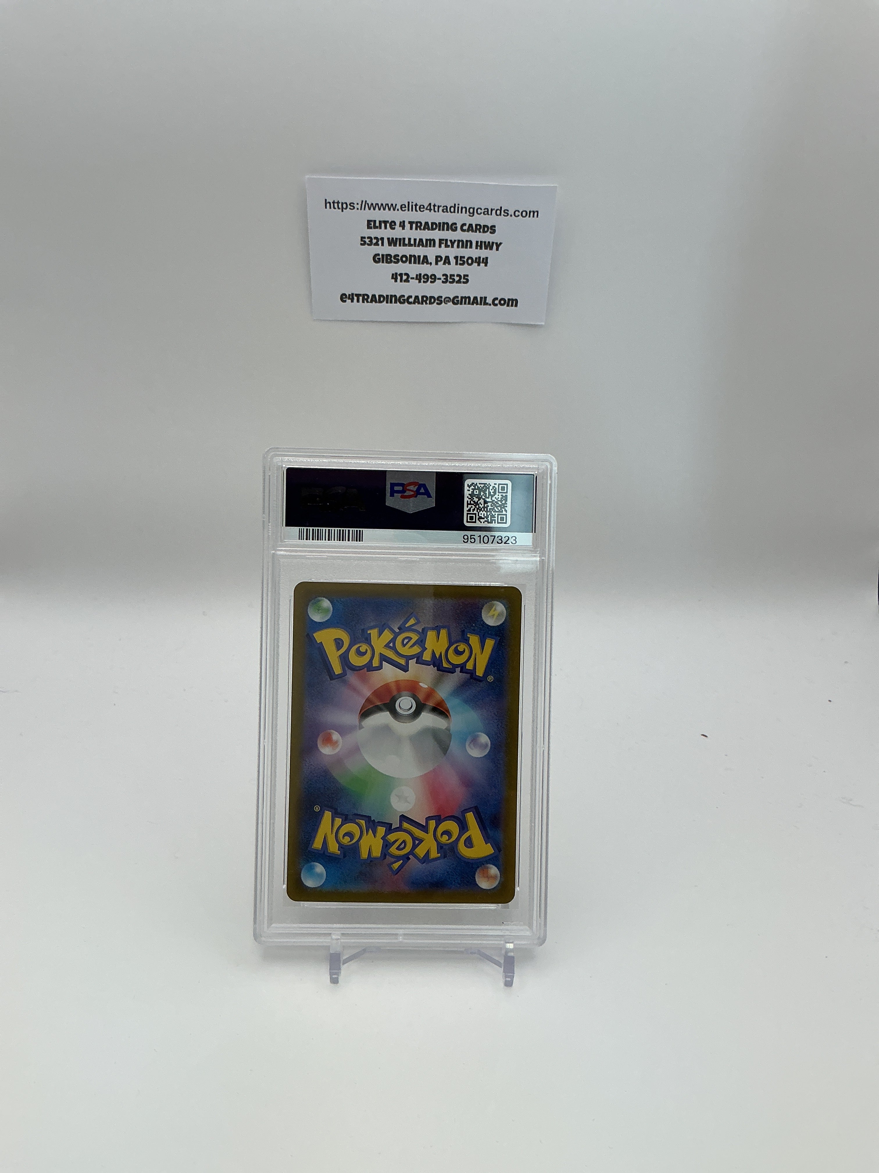 Ninetales EX #188 Pokemon Japanese Scarlet & Violet 151 (PSA 10)