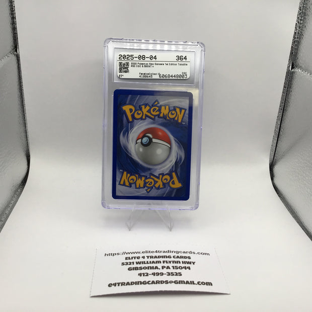 Totodile [1st Edition] #80 Pokemon Neo Genesis (CGC 9.5)