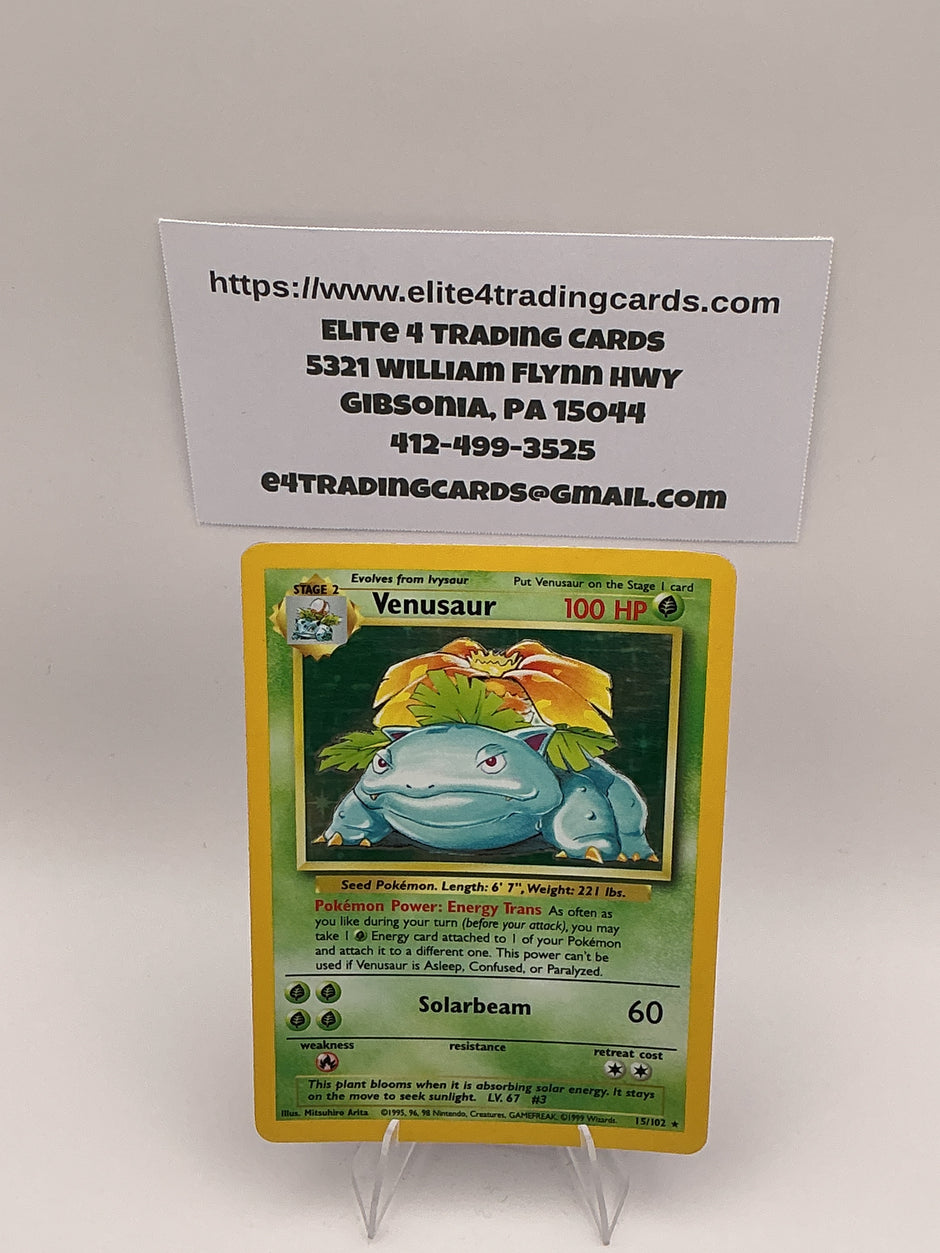 Venusaur - Base Set (BS) - LP