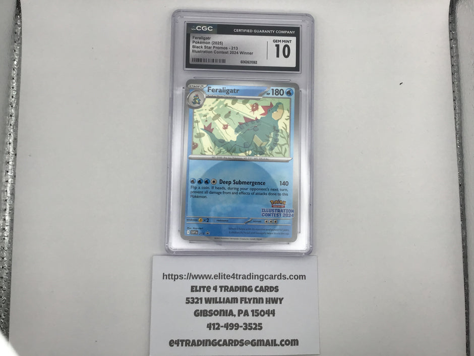 Feraligatr #213 Pokemon Promo (CGC 10)