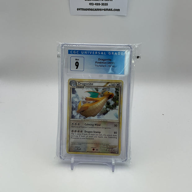 Dragonite #18 Pokemon Triumphant (CGC 9)