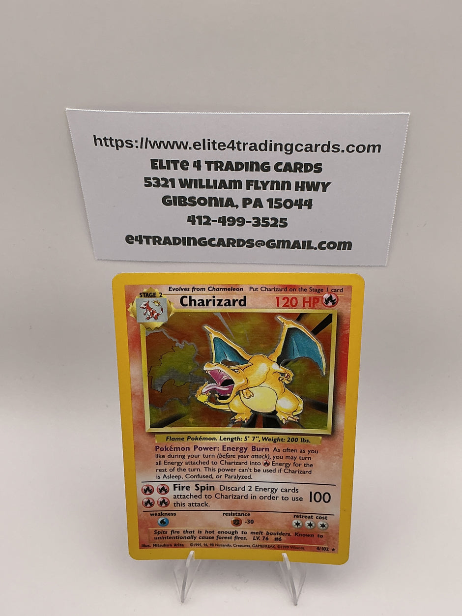 Charizard - Base Set (BS) MP