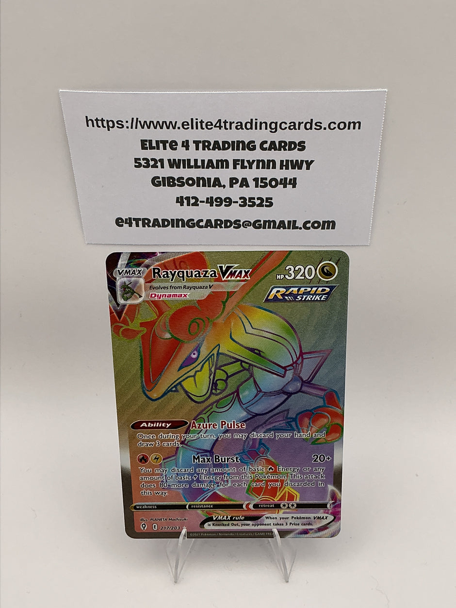 Rayquaza VMAX (Secret) - SWSH07: Evolving Skies (SWSH07)