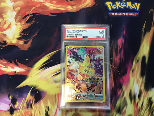 PSA 9 Pikachu