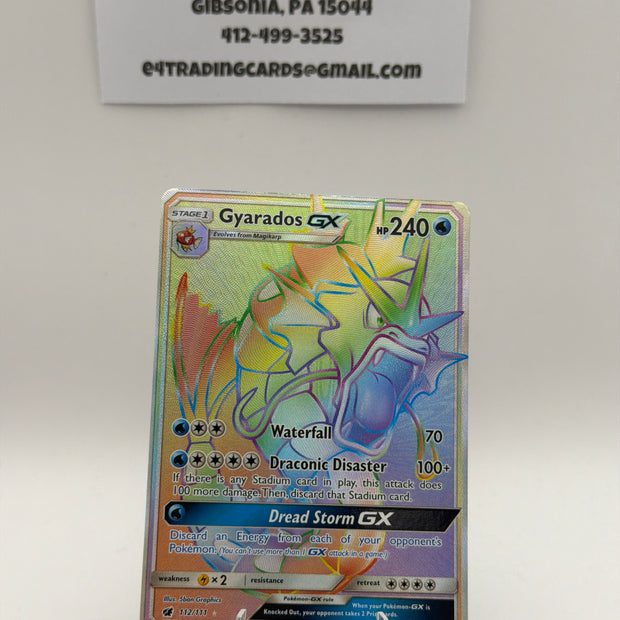 Gyarados GX (Secret) - SM - Crimson Invasion (SM04) - NM