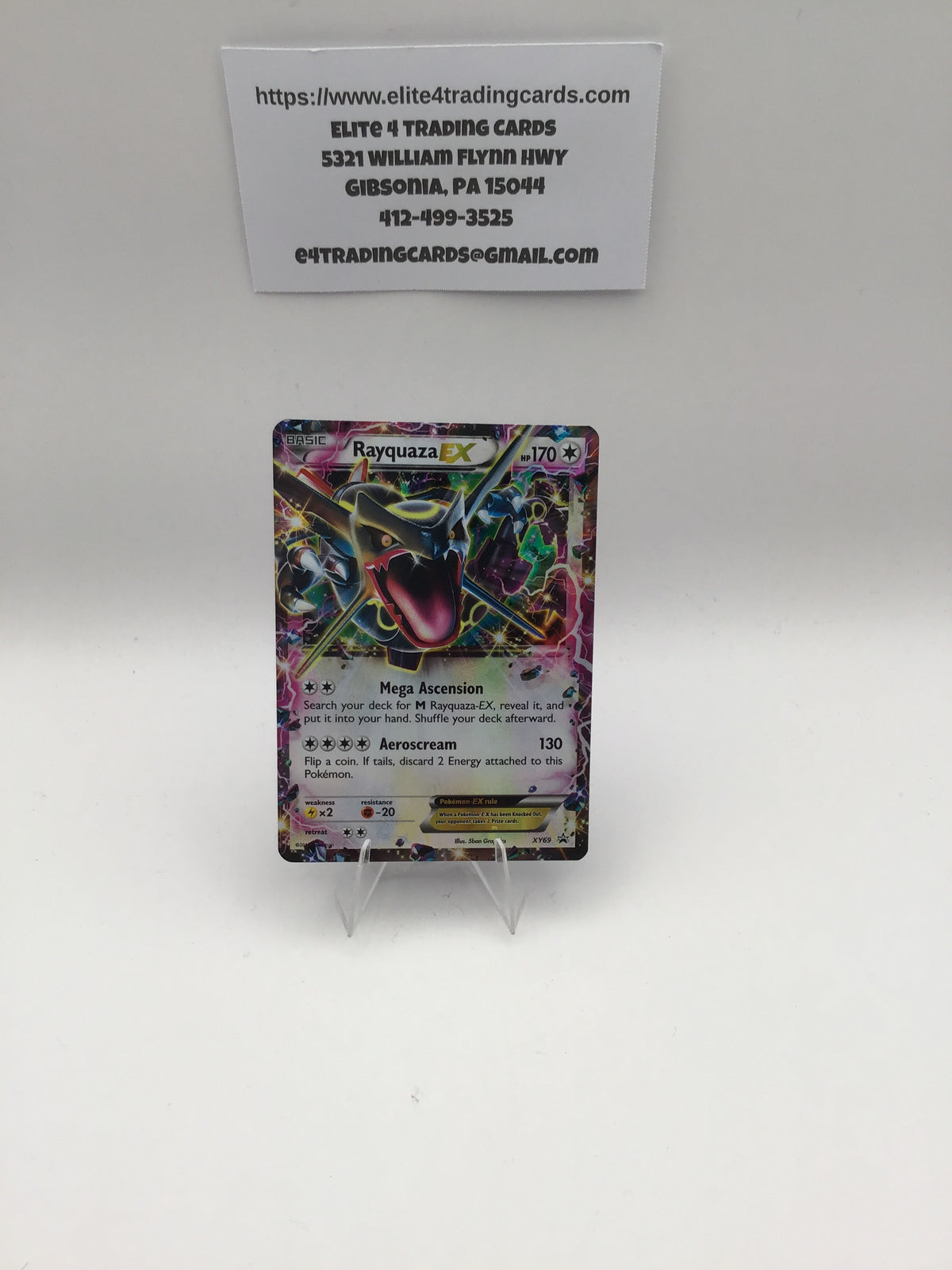 Rayquaza EX (Shiny) - XY Promos (PR) (LP)