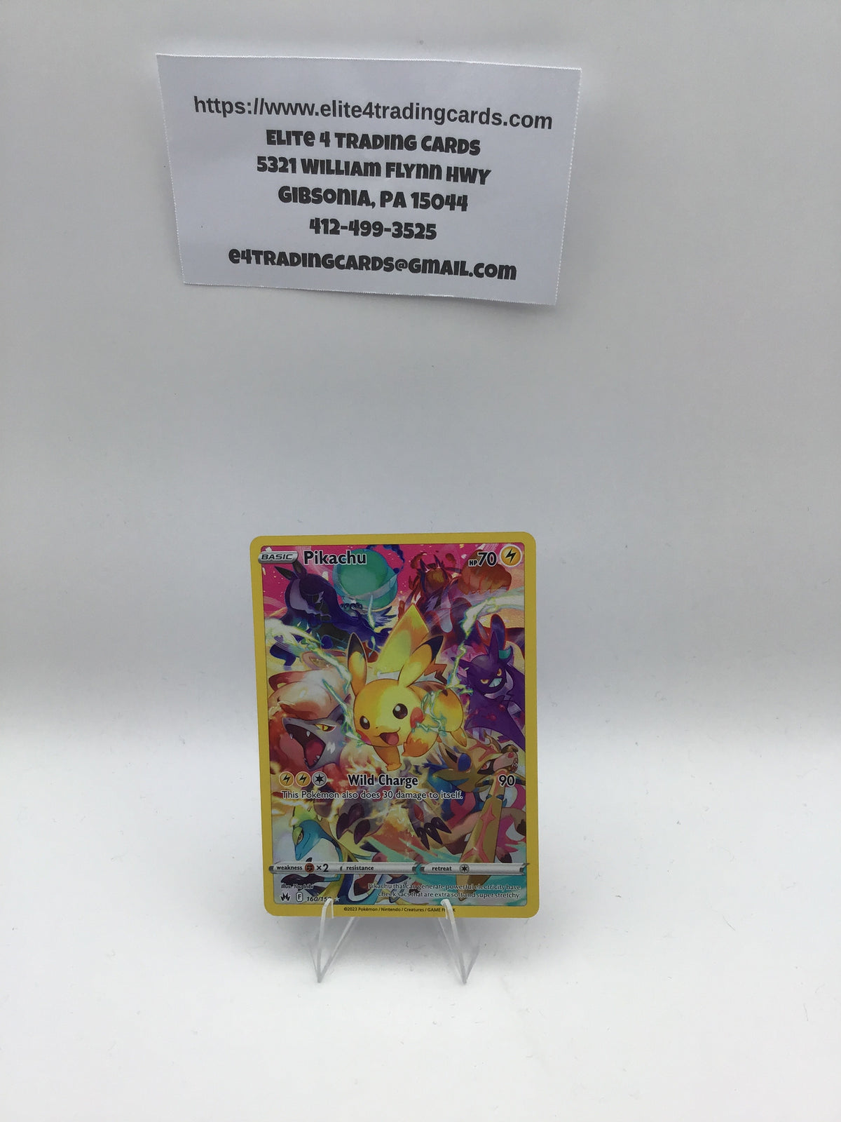 Pikachu (Secret) - SWSH: Crown Zenith (CRZ) - NM