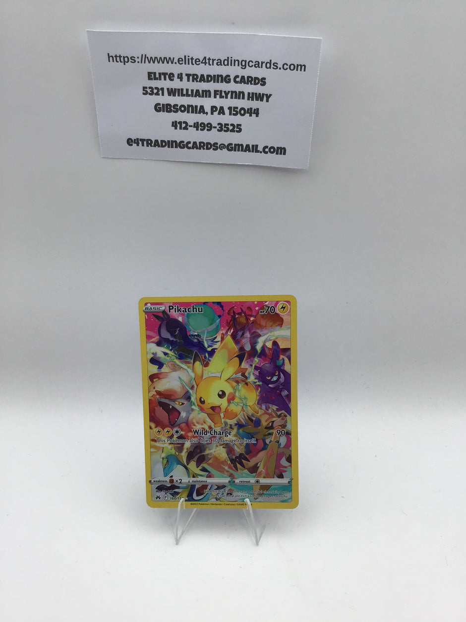 Pikachu (Secret) - SWSH: Crown Zenith (CRZ) - NM
