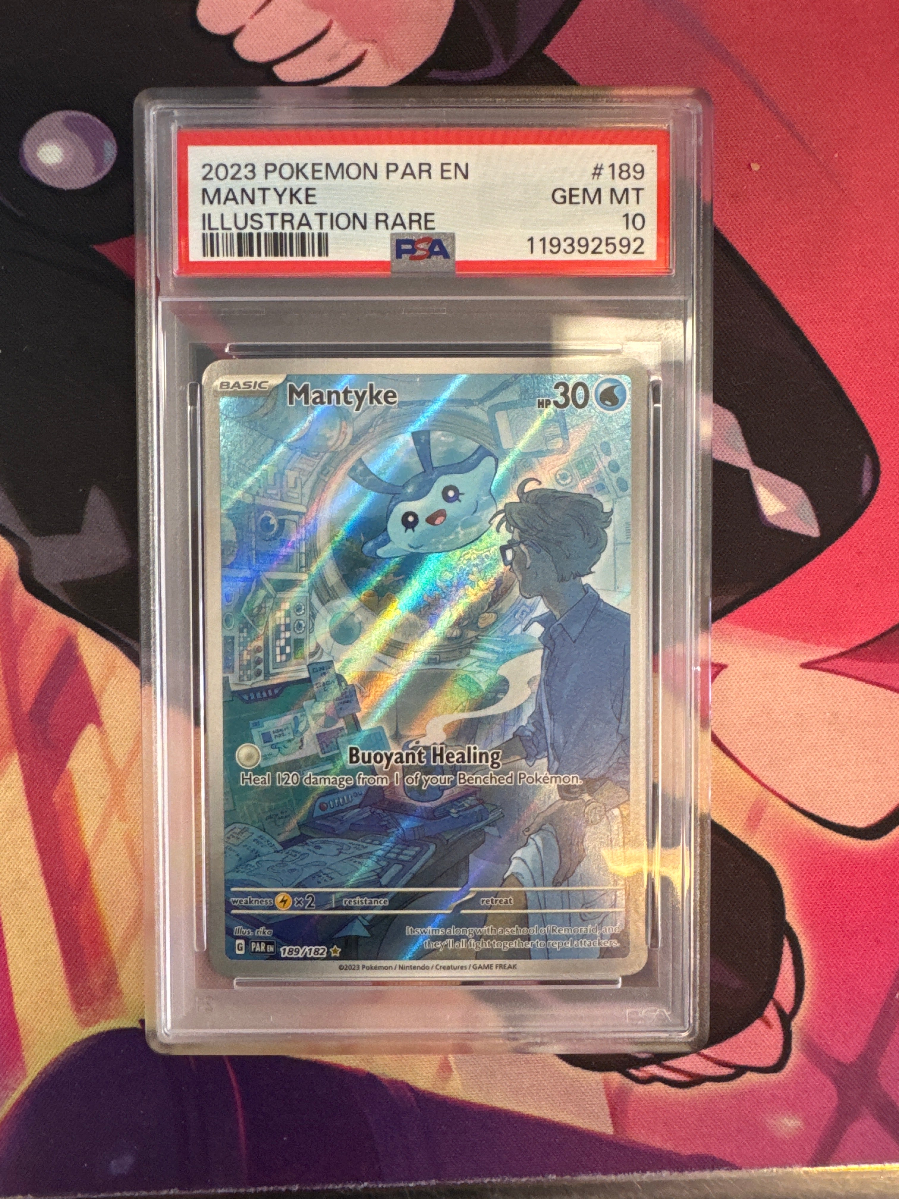 Mantyke #189 PSA 10