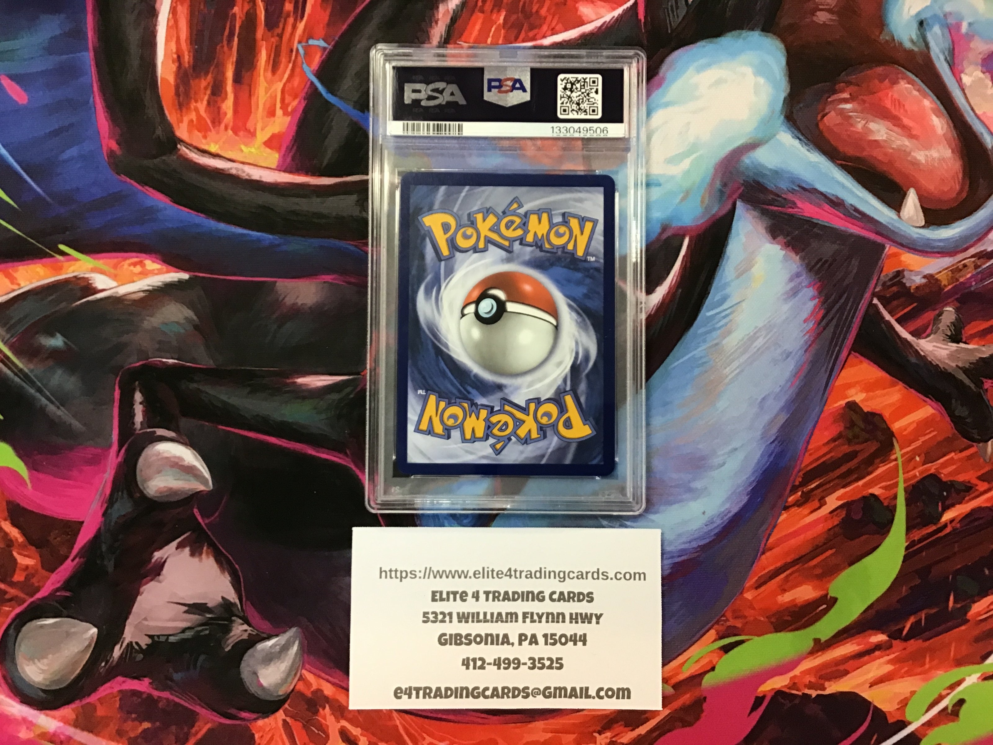 Bulbasaur #133 Pokemon Mega Evolution (PSA 9)