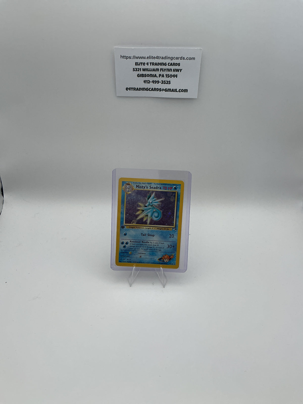 Misty's Seadra - Gym Heroes (G1) 1st ED - MP