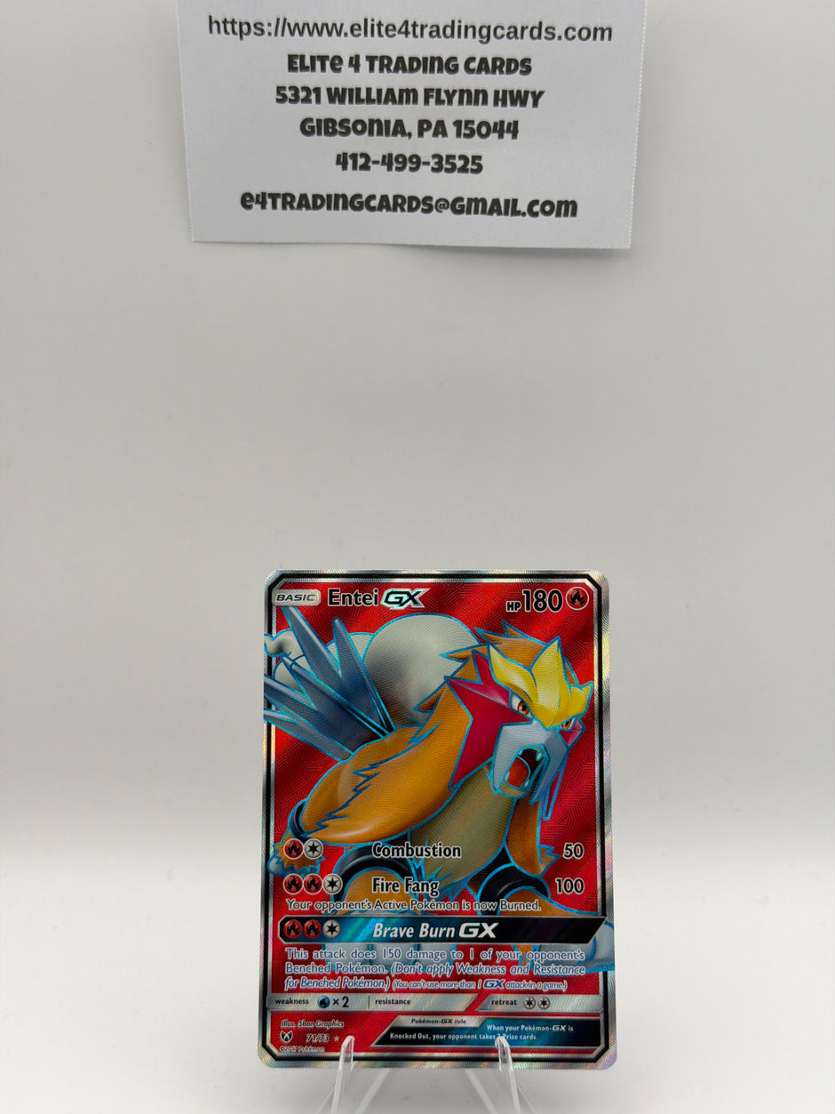 Entei GX (Full Art) - Shining Legends (SHL)