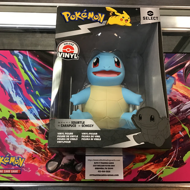Pokemon Select Deluxe Vinyl 8” Squirtle Figure