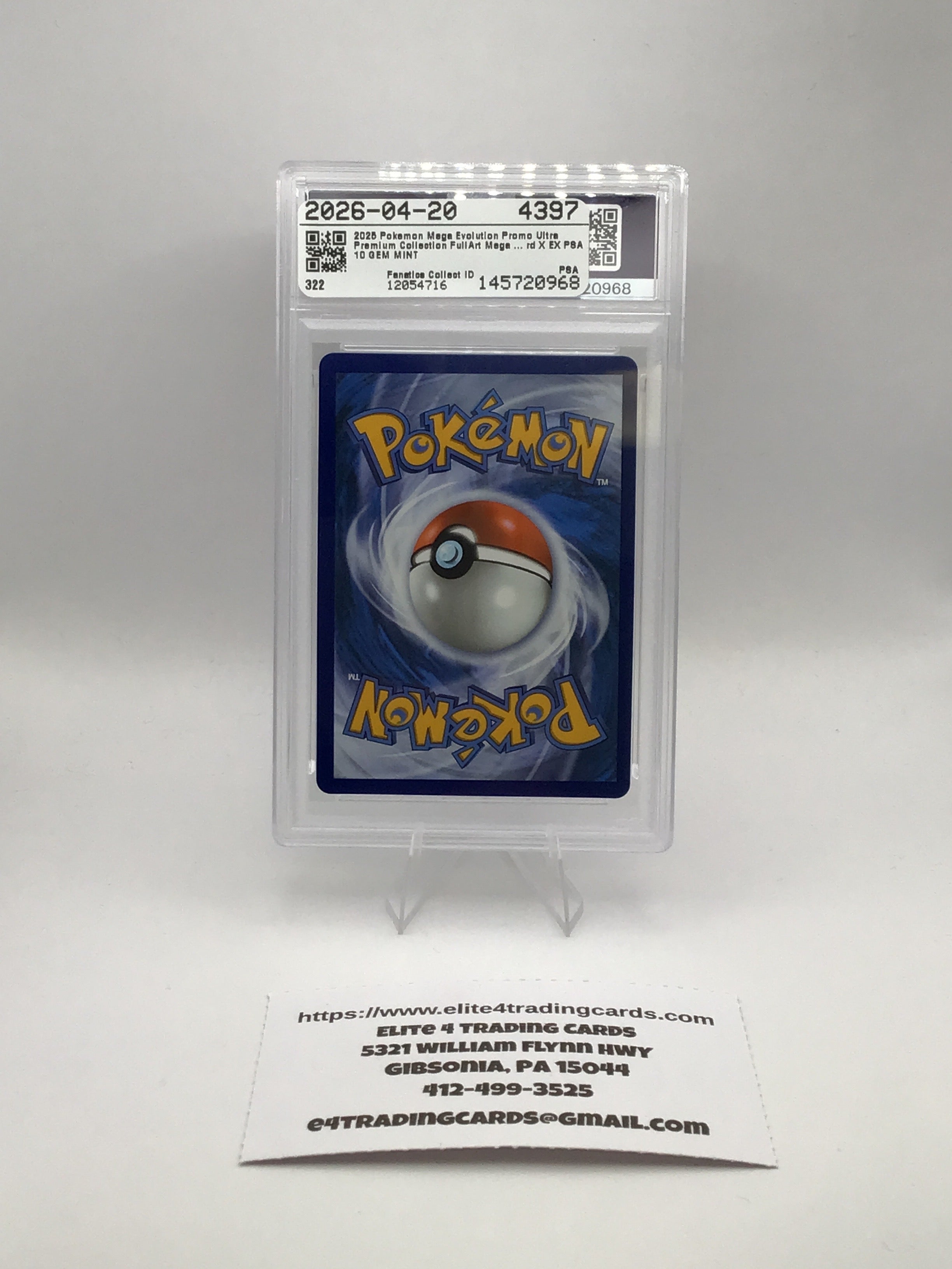 Mega Charizard X EX #23 Pokemon Promo (PSA 10)