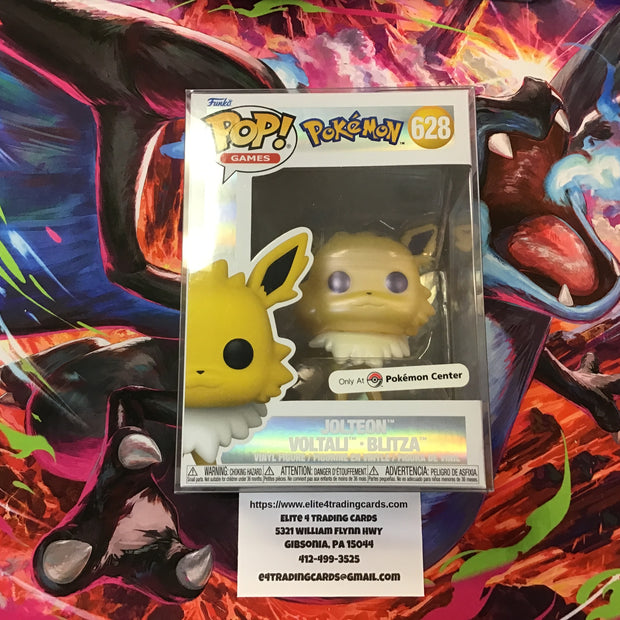 Jolteon #628 [Pearlescent] Pokemon Center Funko Pop!