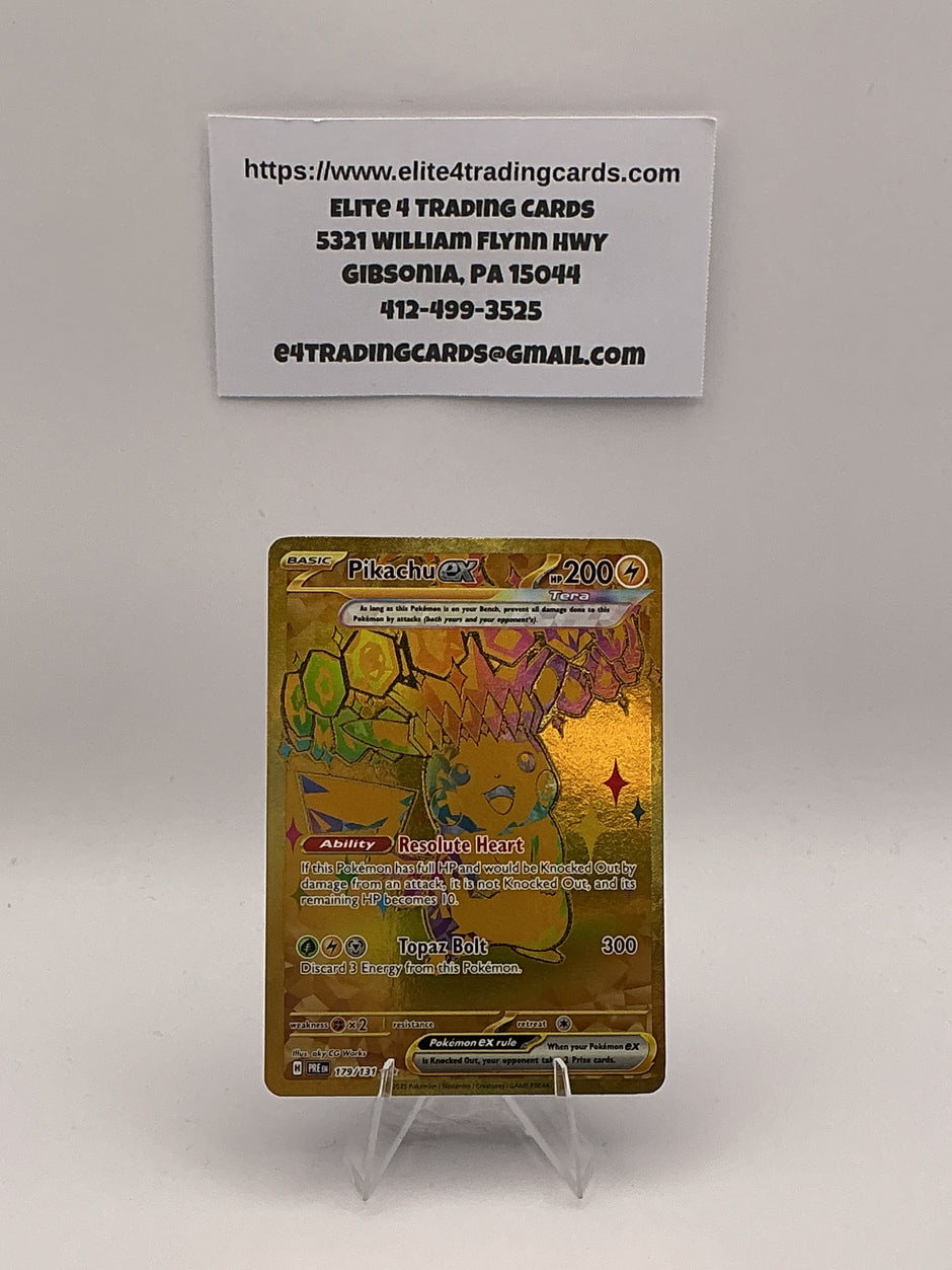 Pikachu ex - 179/131 - SV: Prismatic Evolutions (PRE)
