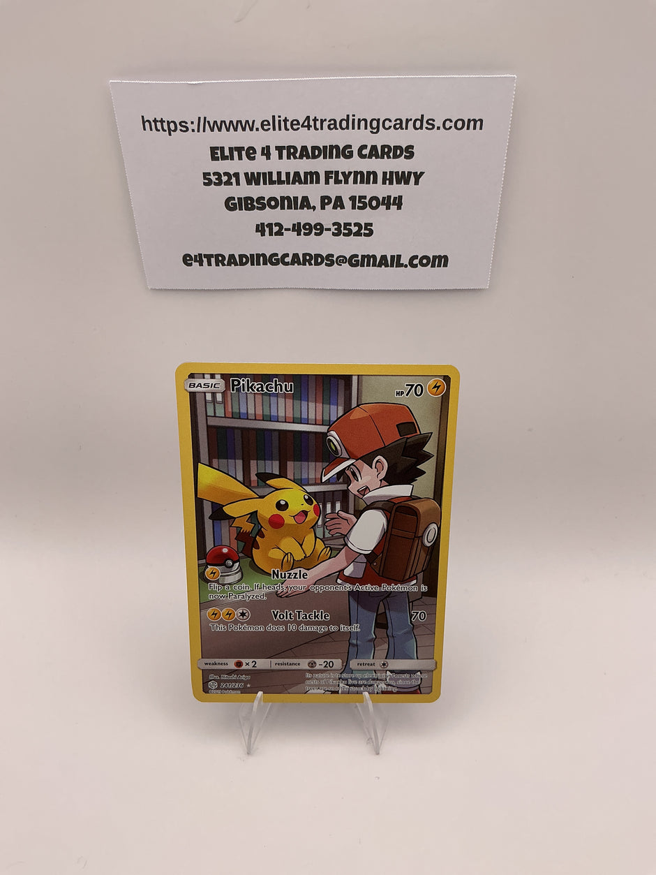 Pikachu (Secret) - SM - Cosmic Eclipse (SM12) NM